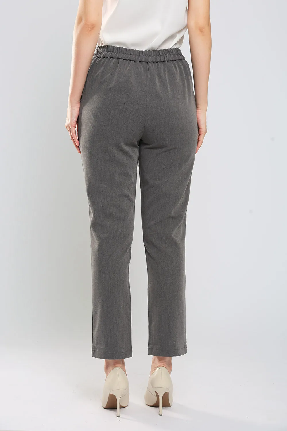 Monalise Tailored Pants in Grey